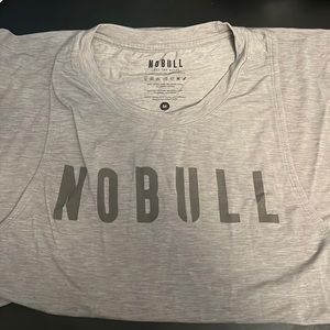 NOBULL women’s high neck tank top - light grey